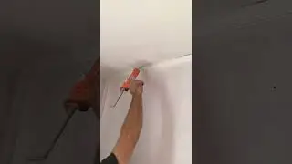 Caulking Up The Cracks #caulking #painting #homeimprovement #handyman