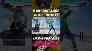 Tekken 8 Law S2 Max distance slide combo #tekken8law