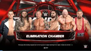 6 MEN ELIMINATION CHAMBER MATCH | WWE 2K25