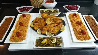 اسهل منها ماكاين مائدة غداء بتشكيلة سلطات شتوية دافئة وسمك بالفرن بطعم استثنائي ماتردديش وجربيهم