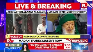 Arshad Madani Sparks Controversy Amid Al Falah University Terror Probe | Azam Khan | LIVE Updates