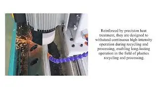 Goodklife Plastic Crusher blades：Precision Plastic Crushing Solutions!