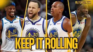 The Warriors Have A Winning Streak Going | 95.7 The Game Live Stream