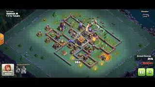 Defense For Beta Minion Attack #Clash of Clan #Bulider Hall 9