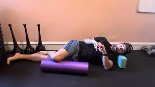 Side-lying hip drill