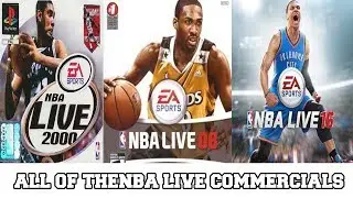 EVOLUTION OF: NBA LIVE 96-16 TV COMMERCIALS - (1995-2016)
