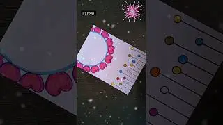 Happy New year card 2025 / New year greeting card handmade #newyearcard2025 #ytshortsindia #shorts