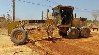CATERPILLAR 120H Motor Grader and JCB VM115 Compactor Roller