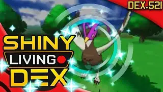 SHINY UNFEZANT!! Tranquill Live Reaction! Quest For Shiny Living Dex #521 | Pokemon XY