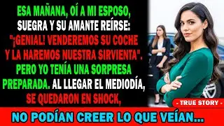 😏Mi Malvado Esposo Y Suegra Van A Vender Mi Coche Por Su Amante🚗😡 Pero Tengo Un Plan Sorpresa...🤫