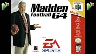 Going Back To 1997 Madden Football 64 Project64 Gameplay (5 Minute Game)