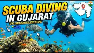 Scuba Diving at shivrajpur Beach 🏖️ | Dwarka Series | Vansh Diaries!