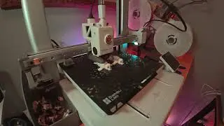 3D PRINTING LIVE | Articulating Seal | Bambu Labs w/AMS Lite | Bambu Labs Basic PLA Filament |