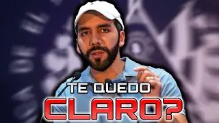 BUKELE ACLARA UNA CRITICA FUNDAMENTAL A PERIODISTA EUROPEO
