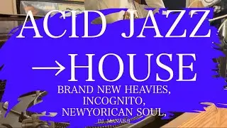 ACID JAZZ ~ HOUSE ,BRAND NEW HEAVIES,INCOGNITO,NEW YORICAN SOUL , Vinyl analogue DJ from JAPAN