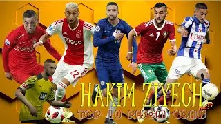 Hakim Ziyech Top 10 PESCM Goals | 19.03.1993 | MAR |