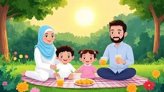 Picnic Time Song | Fun and Thankful Moments for Kids | Barakah Bees TV