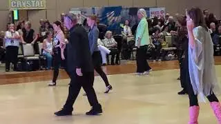 “Fragile” Line Dance with Guyton Mundy. Danced with Tajali Hall at Vegas Dance Explosion 2024 #dance