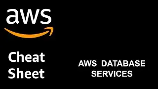 AWS Database Services Complete List