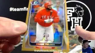 2014 Bowman Chrome Baseball 12 Box Hobby Case Break #1 ~ 11/16/14