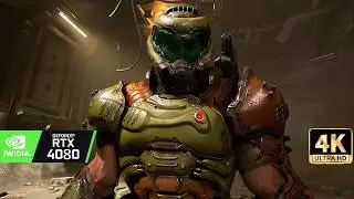 240FPS of PURE INSANITY | DOOM RTX 4080 Beyond All Limits Reshade Gameplay