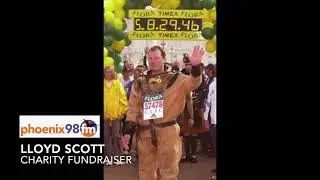 Lloyd Scott MBE - &ldquo;deep sea diver&rdquo; and prolific fund-raiser.