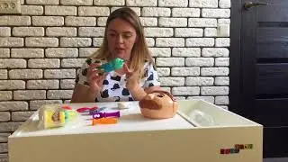 Обзор Play Doh Мистер Зубастик. Вес, объемный вес, цена в америке, мнение