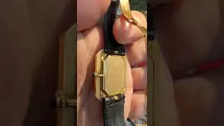 Часы Cartier Faberge на барахолке