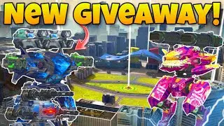 🔥 NEW GIVEAWAY OF PAINTJOBS & SuperChest Unboxing! WAR ROBOTS!! #WRwinPaintjobs03