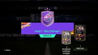 Easy solution Group 1 - Daily Challenge 4 Fifa 21