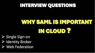 Difference between SAML and SSO in cloud || Interview questions #interviewquestions #ssologin