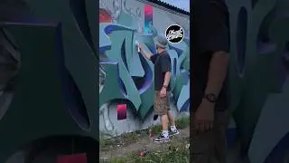 ABSURD 3D GRAFFITI PIECE 🤯 #graffitiart #graffiti #shorts