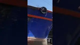 2 kerala fish boat in fish harbor