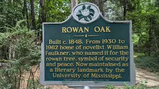 William Faulkner's Rowan oak House tour