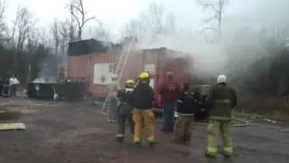 Flashover simulator