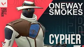 VALORANT Cypher One-Way SMOKES on EVERY Map