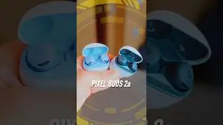 With the Pixel Buds 2a, why go Pro? 🎧 #googlepixel #pixelbuds #earbuds #madebygoogle #tech
