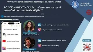 WEBINAR: Posicionamento Digital | UFBA 2025.1