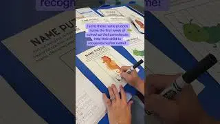 🧩✨ Personalized Name Puzzles for Preschoolers! ✨🧩 Kickstart the school year with our personalized