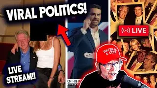 LIVE: Bill Clinton COMES OUT SWINGING, New Epstein Drop, Ben Shapiro v Tucker v Megyn v MAGA lol