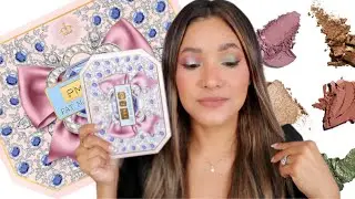 PAT MCGRATH LABS BIJOUX BRILLIANCE HOLIDAY 2023 PALETTE | 2 Looks and Comparissons