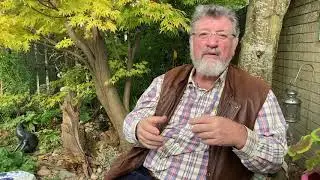 Scotland's Gardens Scheme's Chairman, David Mitchell gives his thanks to Garden Openers