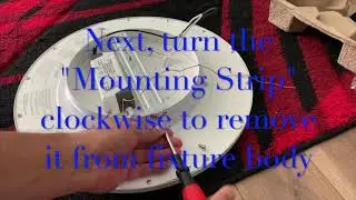 How to install Costco SMRTLite Ceiling Flush mount - Smart light