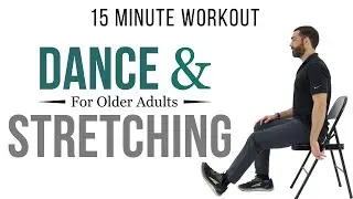 15 minute Dance Cardio with Stretching Workout: Coach Russo Senior Fit