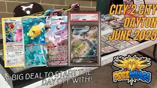 We got the Espeon Vmax Alt Art! | City 2 City Dayton June 2025