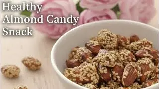 5 मिनट में बनाएँ क्रिस्पी बादाम कैंडी | Easy Almond Brittle Recipe | Badam Chikki @vlogwithheena786