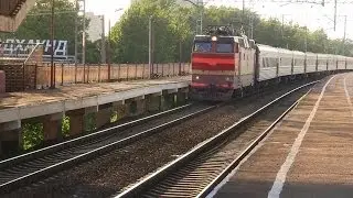 Электровоз ЧС2т-969 с поездом №293  Мурманск &mdash; Анапа