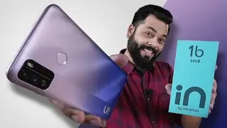 Micromax IN 1b Unboxing And First Impressions ⚡ Best Smartphone Under 8000!?