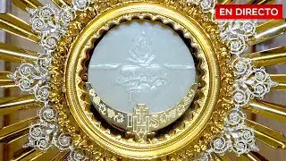 🔴Adoración al Santísimo en Silencio✨Una hora con el Señor expuesto ¡EN VIVO!🙏¡Dios es tu PAZ!