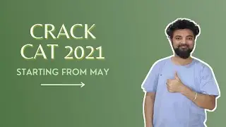 Can I crack CAT 2021 Starting May? Strategy planning starting May | CAT Syllabus | Books Unboxing